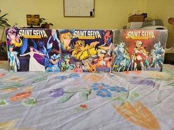 Cassettes vhs chevaliers du zodiaque