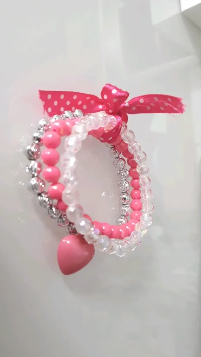 Bracelet cœur nœud - photo numéro 2
