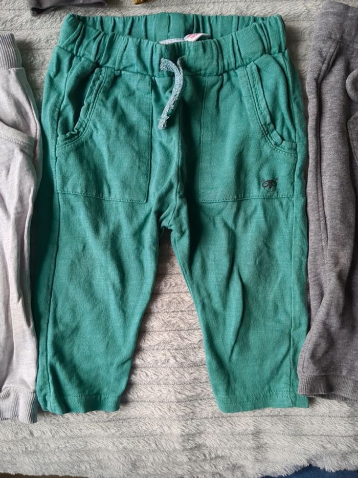Lot de 7 pantalons taille 9-12 mois 74 cm - photo numéro 6