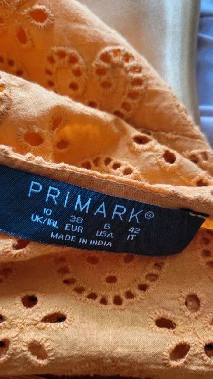 Magnifique robe orangée Primark Taille 38 - photo numéro 9
