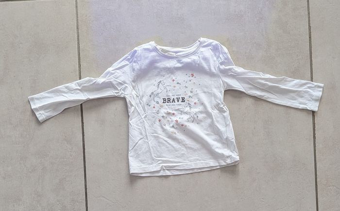 Lot de 3 hauts manches longues fille - 3 ans - photo numéro 4