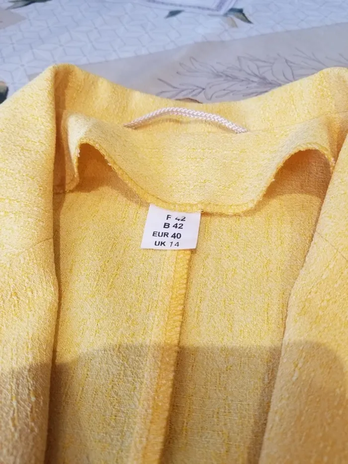 Ensemble veste + jupe Jaune - photo numéro 5