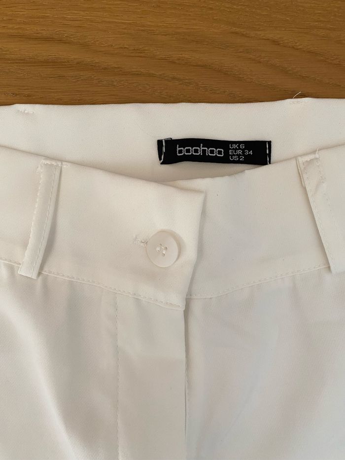 Boohoo Pantalon blanc Taille 34 - photo numéro 5