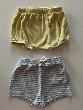 2 shorts 9 mois
