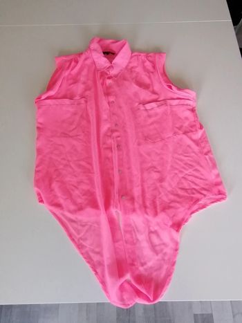 Chemise transparente sans manches été 🌞