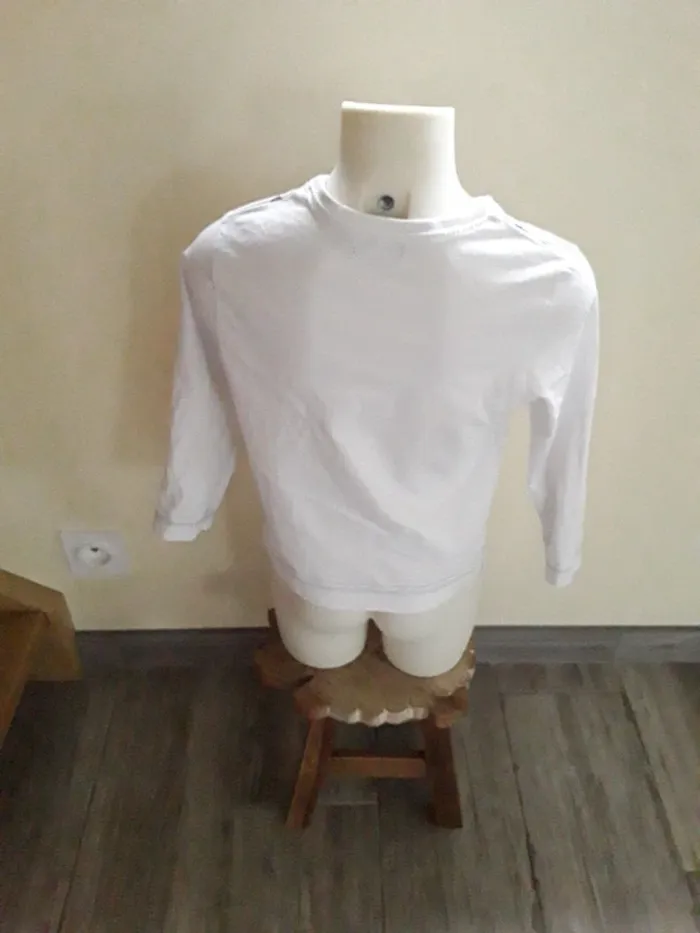 Tee-shirt manches longues 6 ans (114 cm) - photo numéro 4