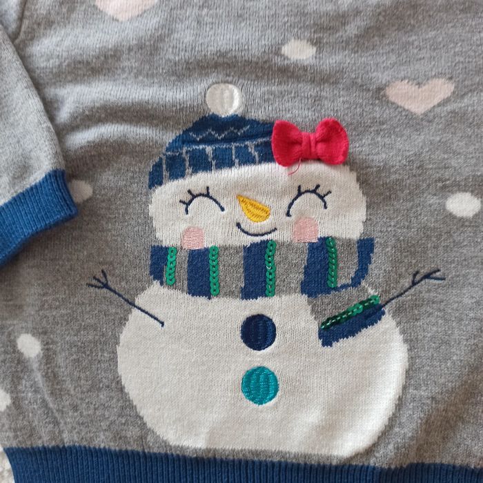 Pull bonhomme de neige - photo numéro 2