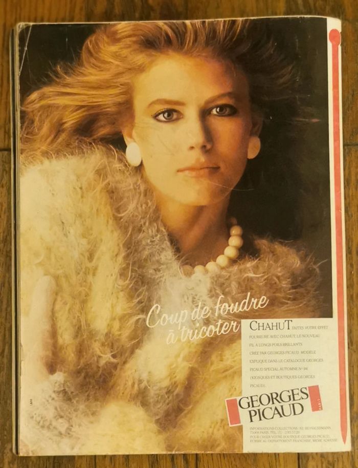 Ancien magazine Madame figaro 1985 N°12758 vintage - photo numéro 19
