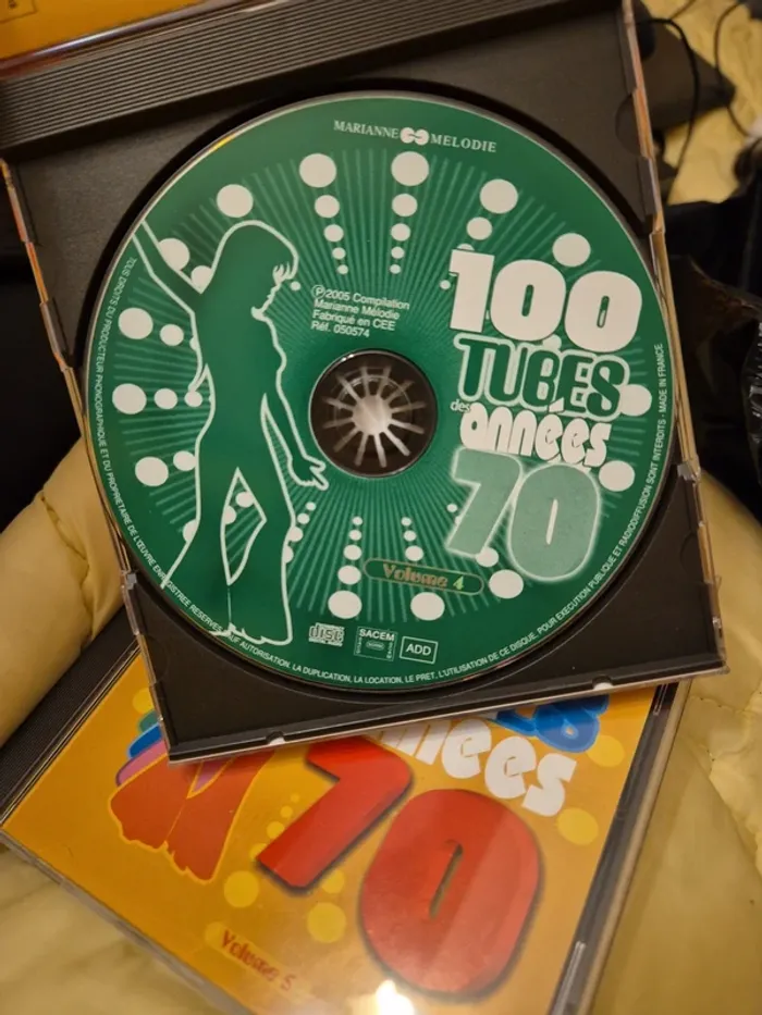 coffret de 5 CD  - 100 tubes des années 70 - photo numéro 9