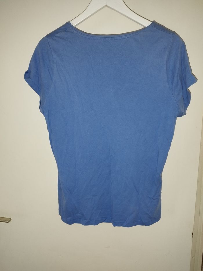 T-shirt bleu - photo numéro 2