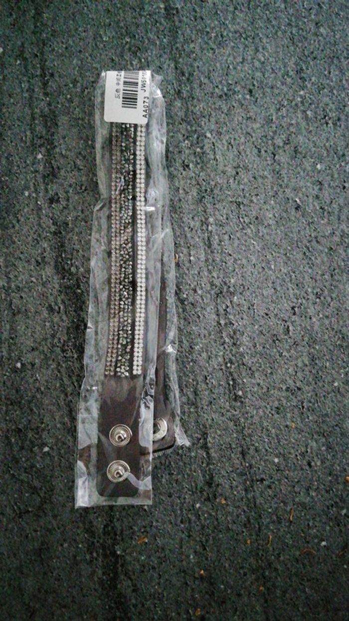 Bracelet fantaisie gris - photo numéro 2