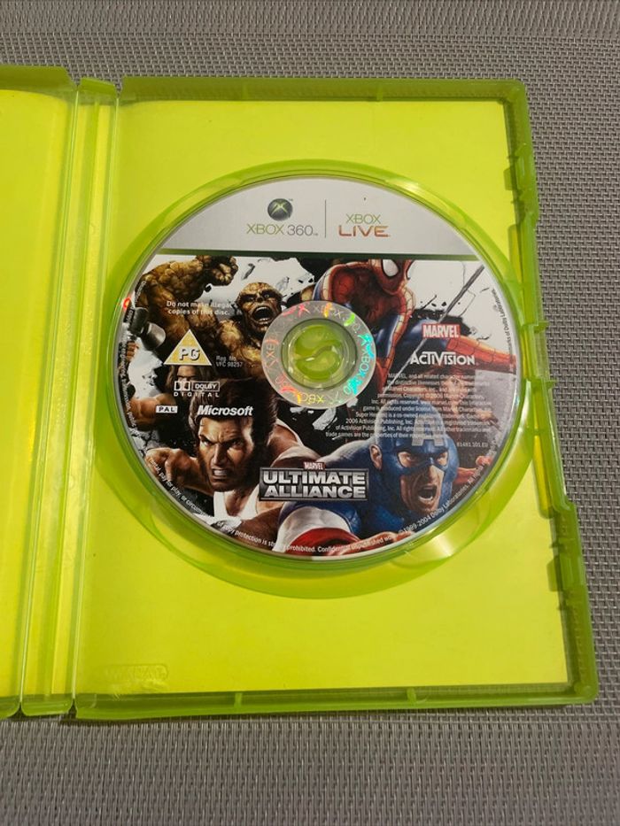 Marvel Ultimate Alliance Jeu Xbox 360 FR - photo numéro 2