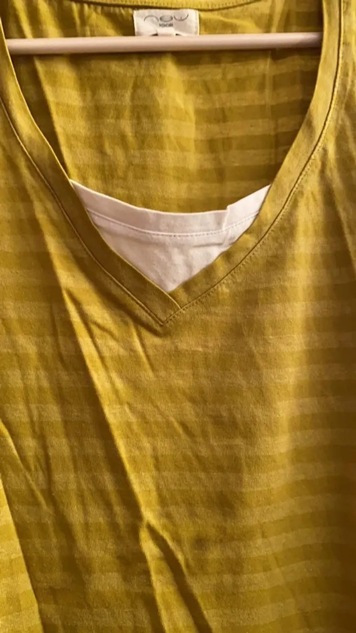 T-shirt jaune - photo numéro 2