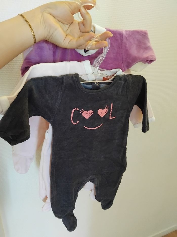 Lot pyjamas fille 1mois - photo numéro 2