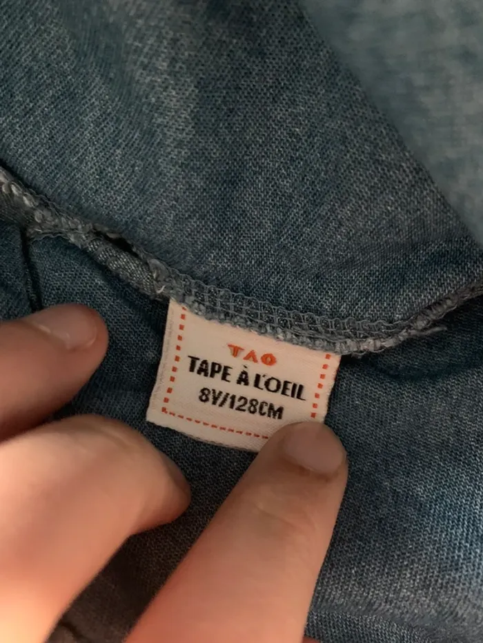 Combi short salopette 8 ans - photo numéro 3