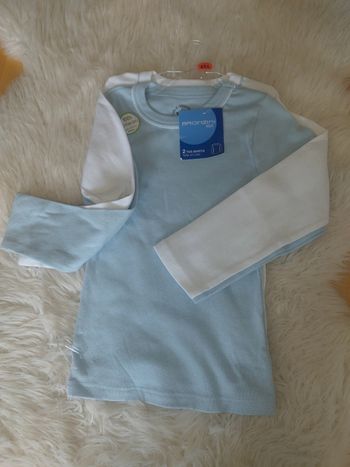 Lot t-shirt manches longues