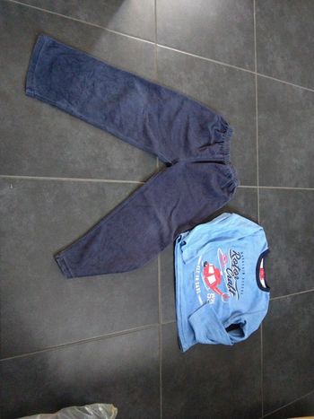 Pyjama 2 pieces bleu