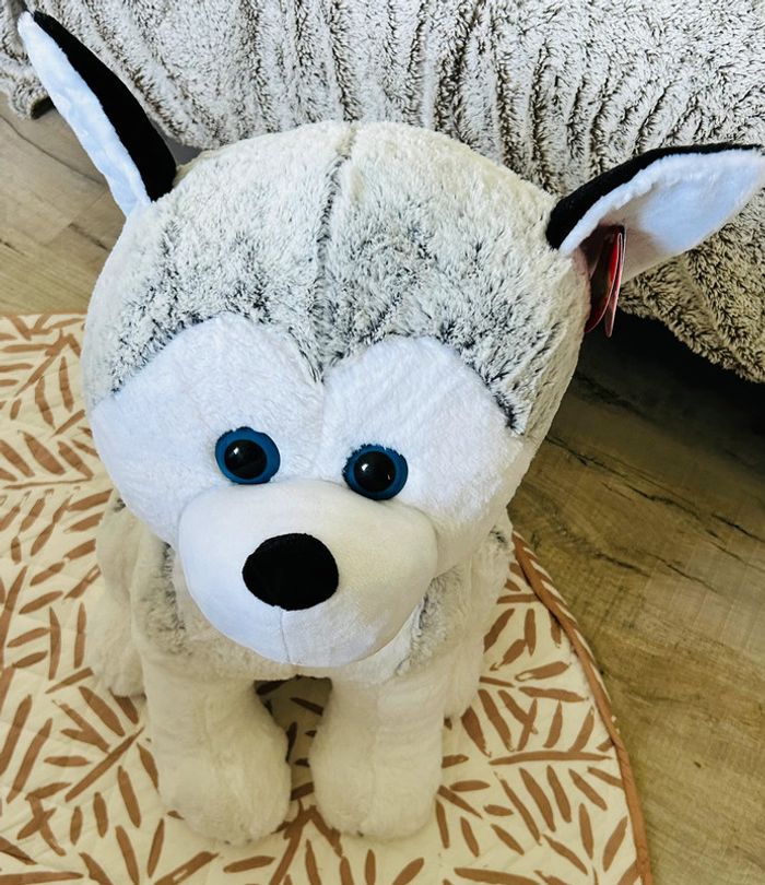 Grande peluche Loup neuve - photo numéro 2