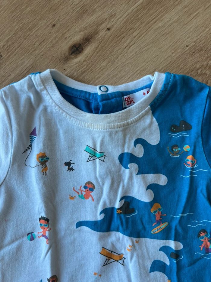 Lot 2 t shirt bébé garçon - photo numéro 3