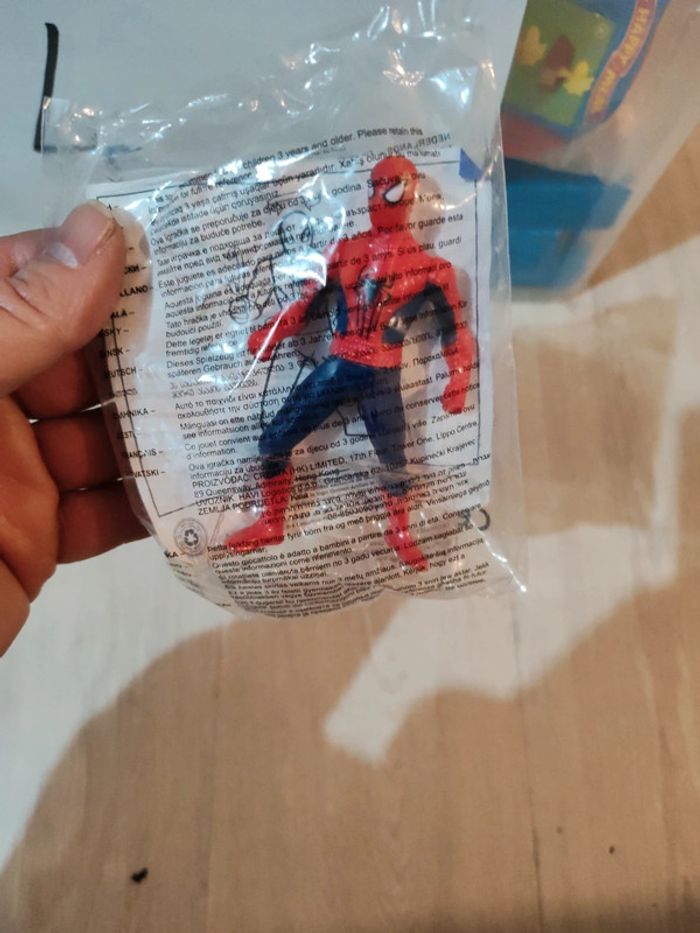 Figurine McDonald's spiderman - photo numéro 2