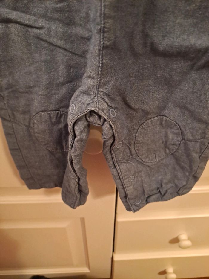 Obaibi salopette bleu taille 6 mois - photo numéro 4