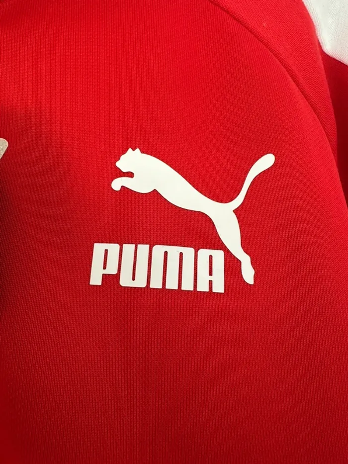 Puma zipper rouge T7 track taille L neuf - photo numéro 3