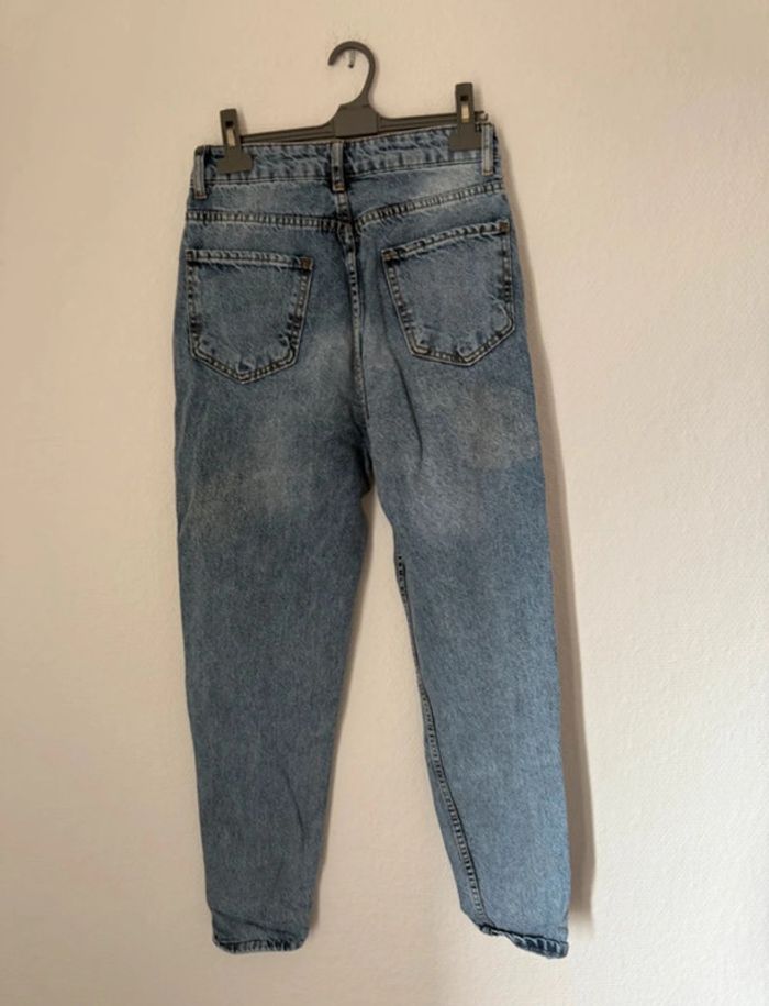 Jean mom troué femme - taille 36 / S - photo numéro 2