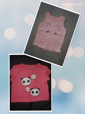 Lot 2 t shirt fille