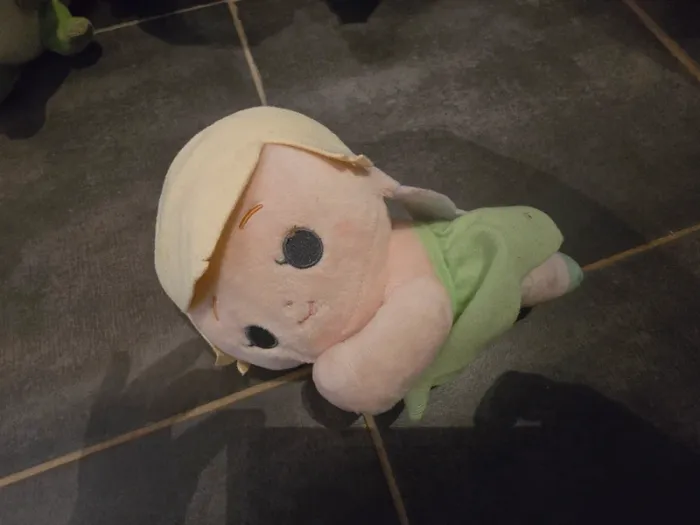 Peluche péter pan clochette disney - photo numéro 2