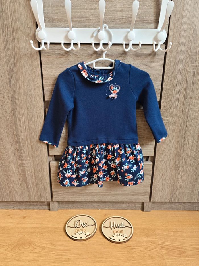 Vêtement Bébé Fille - Robe bleu - Sergent Major - 18 mois 80 cm