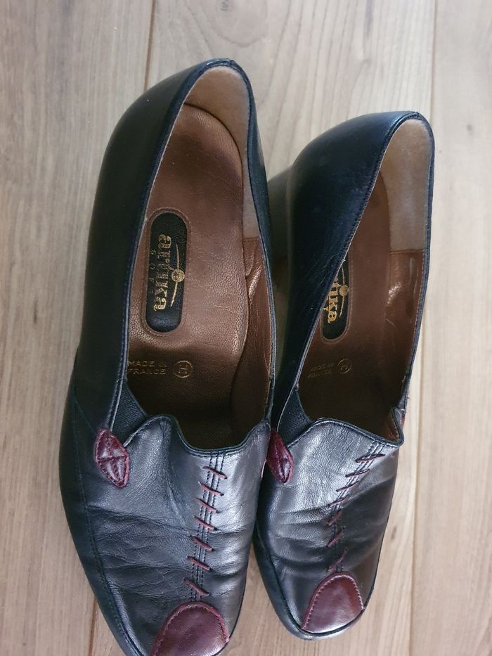 Mocassins à talons femme - photo numéro 2