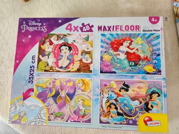 Puzzles 4x48 pièces Disney Princess