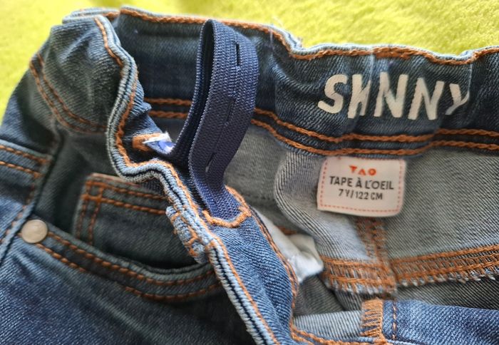 Jean bleu skinny - 7 ans - Tape à l'œil - photo numéro 2