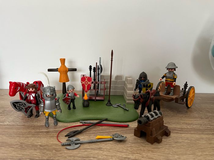 Lot playmobils chevaliers