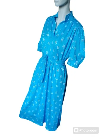 Robe dress retro vintage printemps été fleurs flower country cottage core