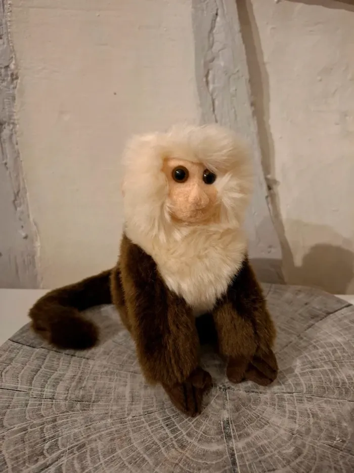 Peluche Singe Capucin - 20 cm - photo numéro 1