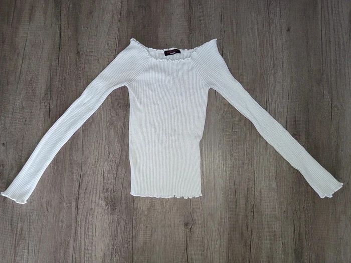 Pull crème taille XS Jennyfer