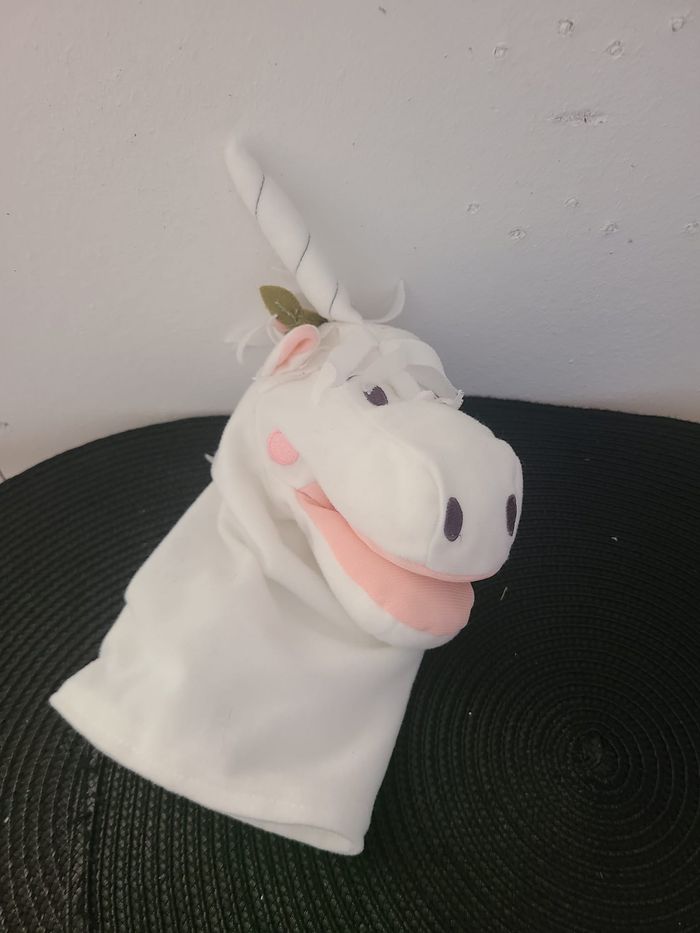 Marionnette licorne IKEA Fantasivarld 30 cm - photo numéro 2