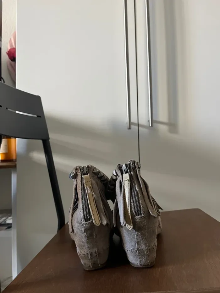 Bottines grise ASH - photo numéro 3