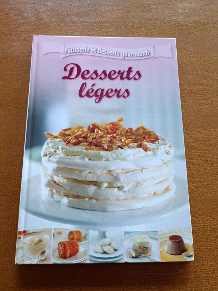 Livre "Desserts légers"