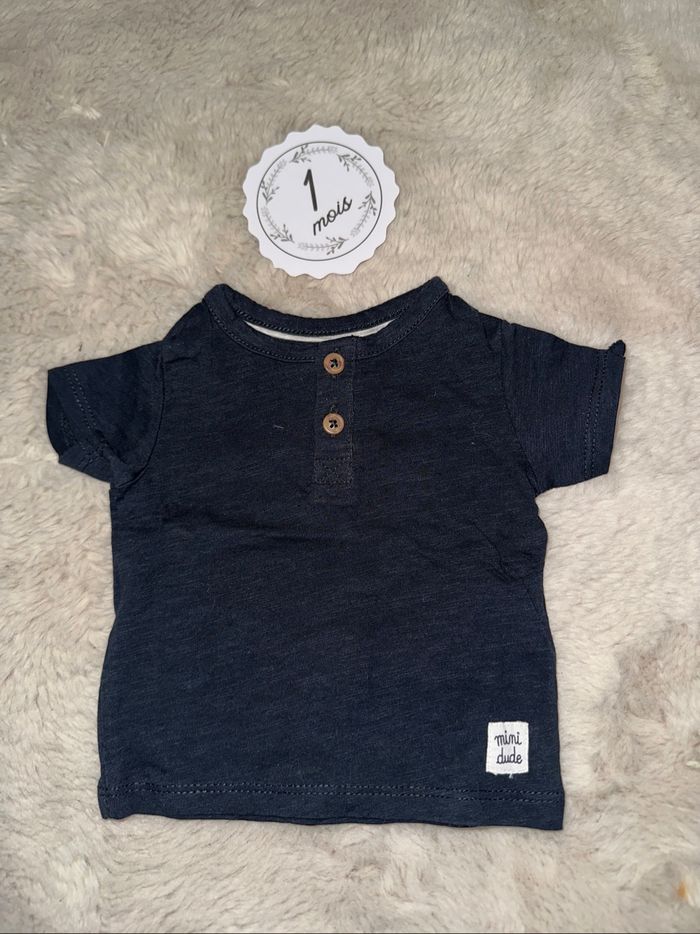 T shirt 1 mois été garçon