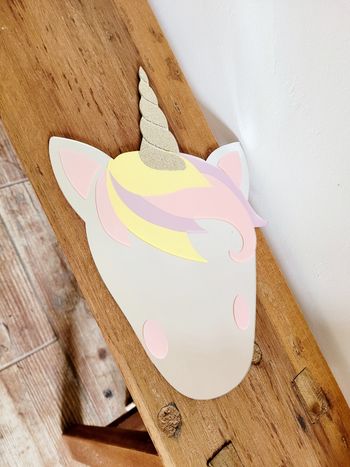 Miroir adhésif licorne Atmosphera