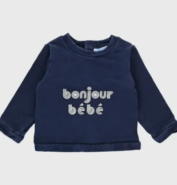 Sweatshirt 12 mois en coton Jacadi