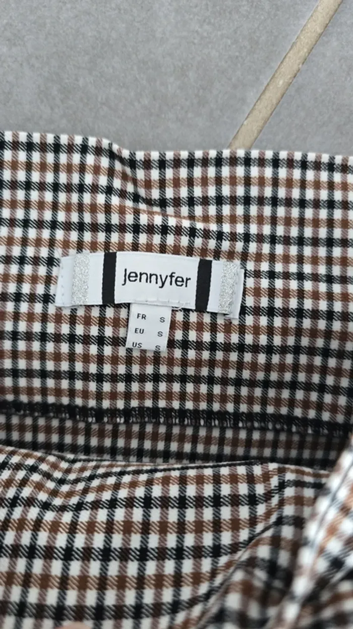 Jupe à carreaux jennyfer - photo numéro 4