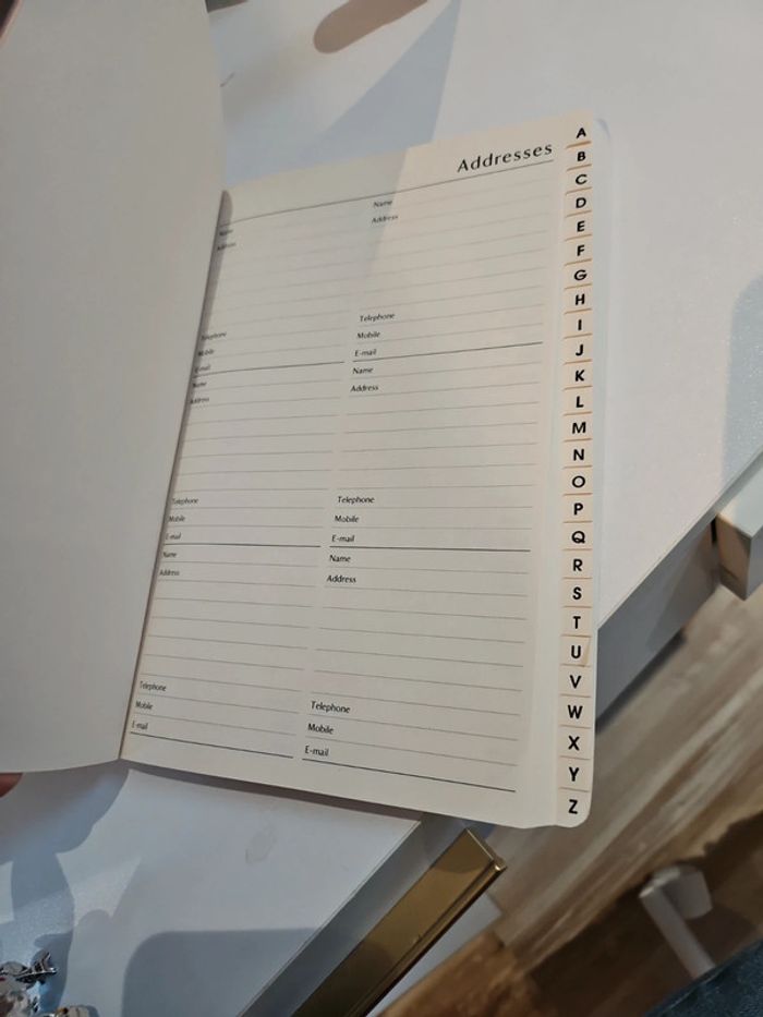 Carnet de adresses flaments roses - photo numéro 4