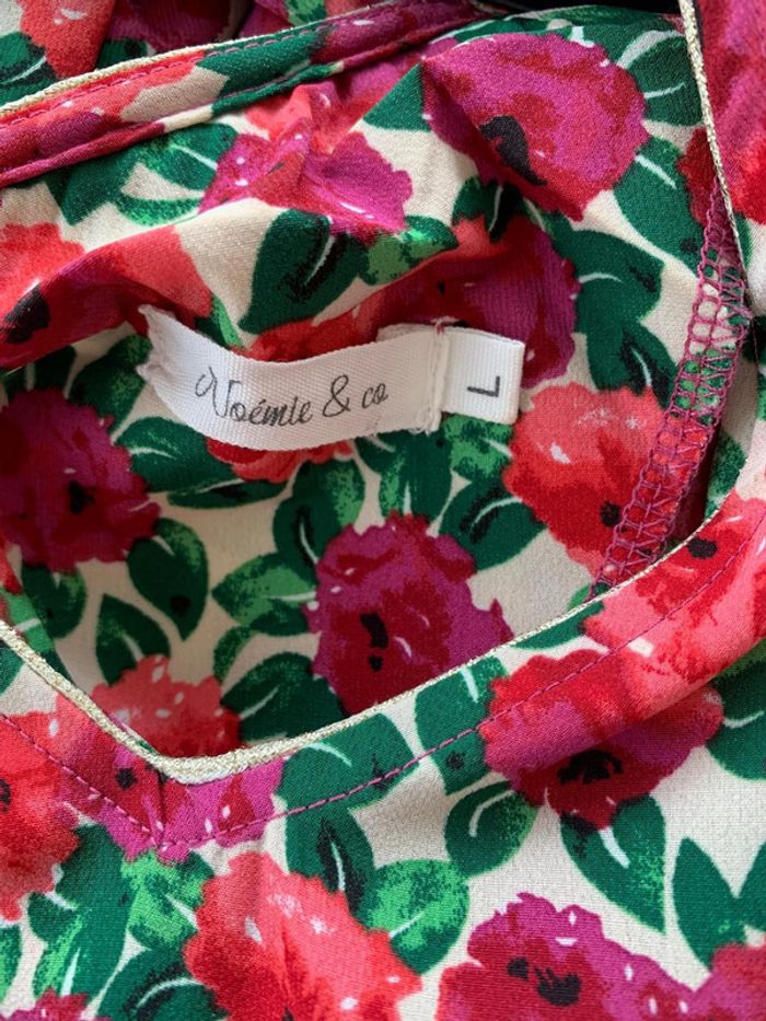 Robe fleurie Noémie et Co taille L - photo numéro 3