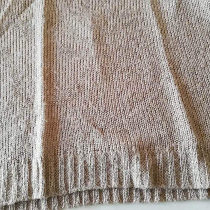 Pull hiver ou demi-saison sans manches BNK t. 42 beige. - photo numéro 7