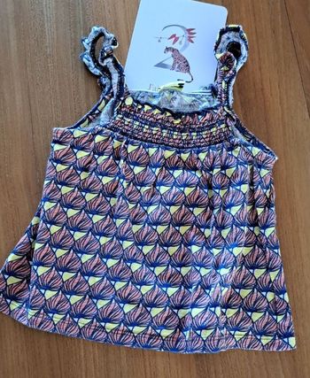 Débardeur multicolore _23 mois 86 cm _ tape à l'œil