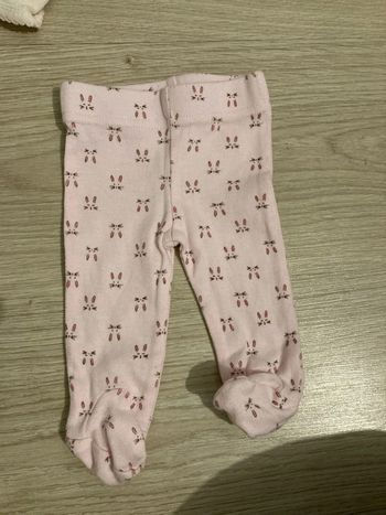 Pantalon 1 mois 56 cm fille