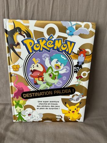 Livre Pokémon destination paldea